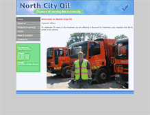 Tablet Screenshot of northcityoil.com